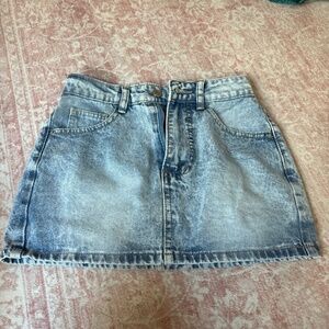 women’s jean skirt